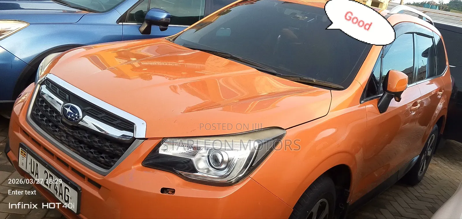 Subaru Forester 2015 Orange