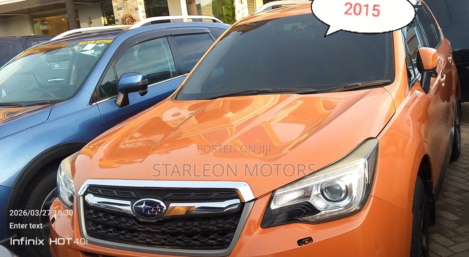 Subaru Forester 2015 Orange