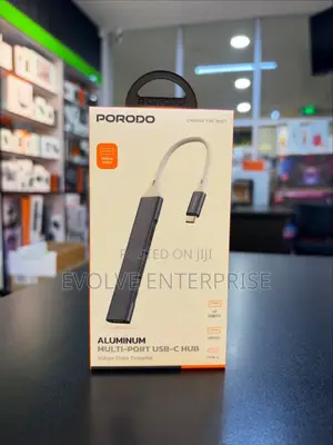 Porodo Aluminum Multi-Port Usb-C Hub