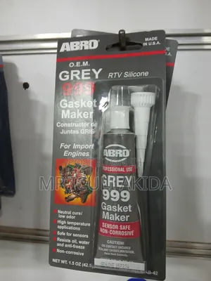 Abro Grey 999 RTV Silicone Gasket Maker.