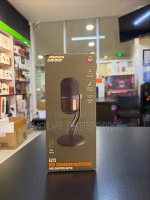 Porodo Gaming Elyx RGB Condenser Microphone