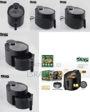 1500w Electric Air Fryer - 5l Oil-Free With 12 Preset