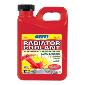 Abro Radiator Coolant, Specifically the Red Formula in a 32 Oz Bottle