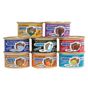 Abro Organic Air Freshener in a Canned Format.
