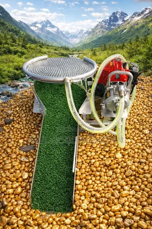 Small Gold Trough Minning