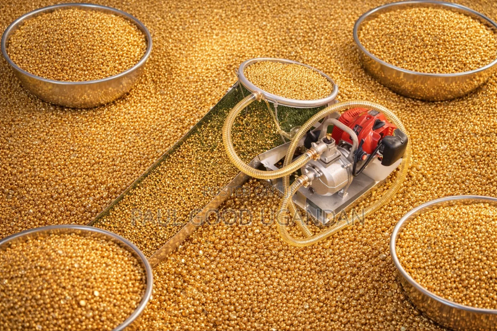 Small Gold Trough Minning