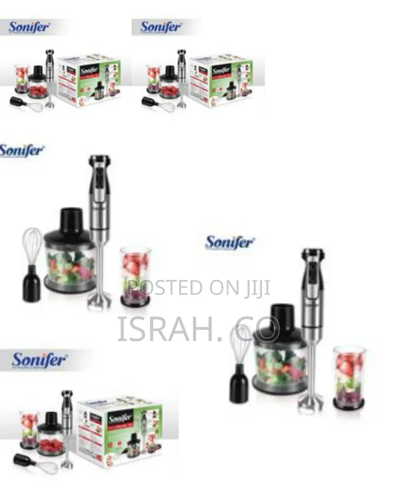 Sonifer Sf-8081 Professional Home Stainless Steel Fast Electric 3