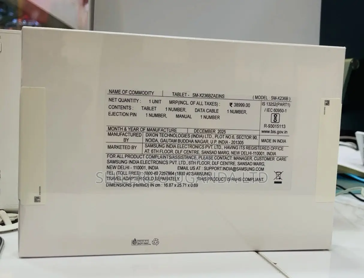 New Samsung Galaxy Tab A11+ 256 GB Gray