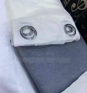 Curtains 3pcs ~ Grey