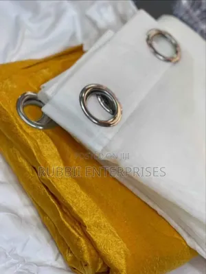 Curtains 3pcs ~ Gold