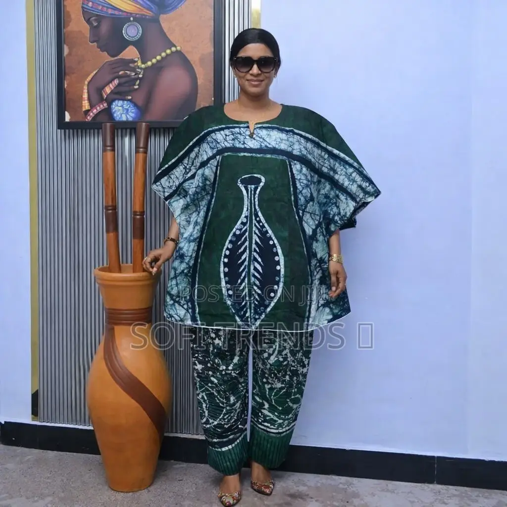 Ladies African Two Piece