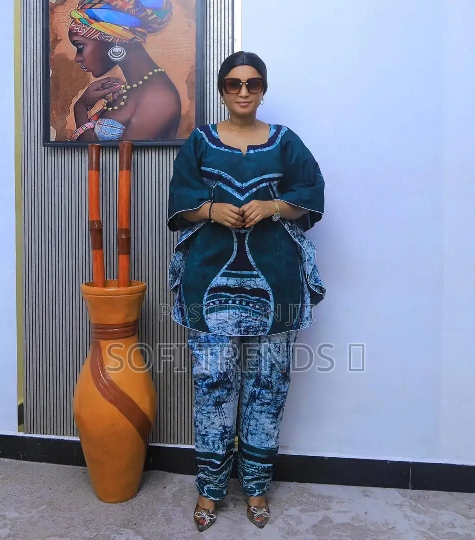 Ladies African Two Piece