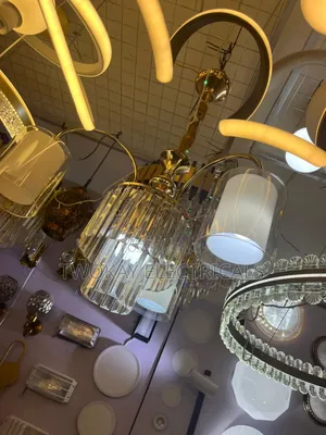 Three Arm Crystal Pendant Light