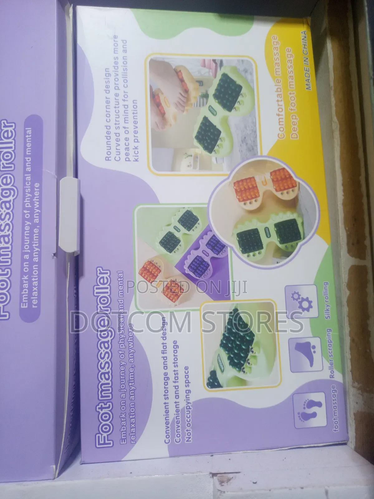 Manual Plastic Foot Roller Massager