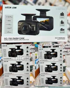 Green Lion Gc-700 Dash Cam With Super Night Vision GPS Function