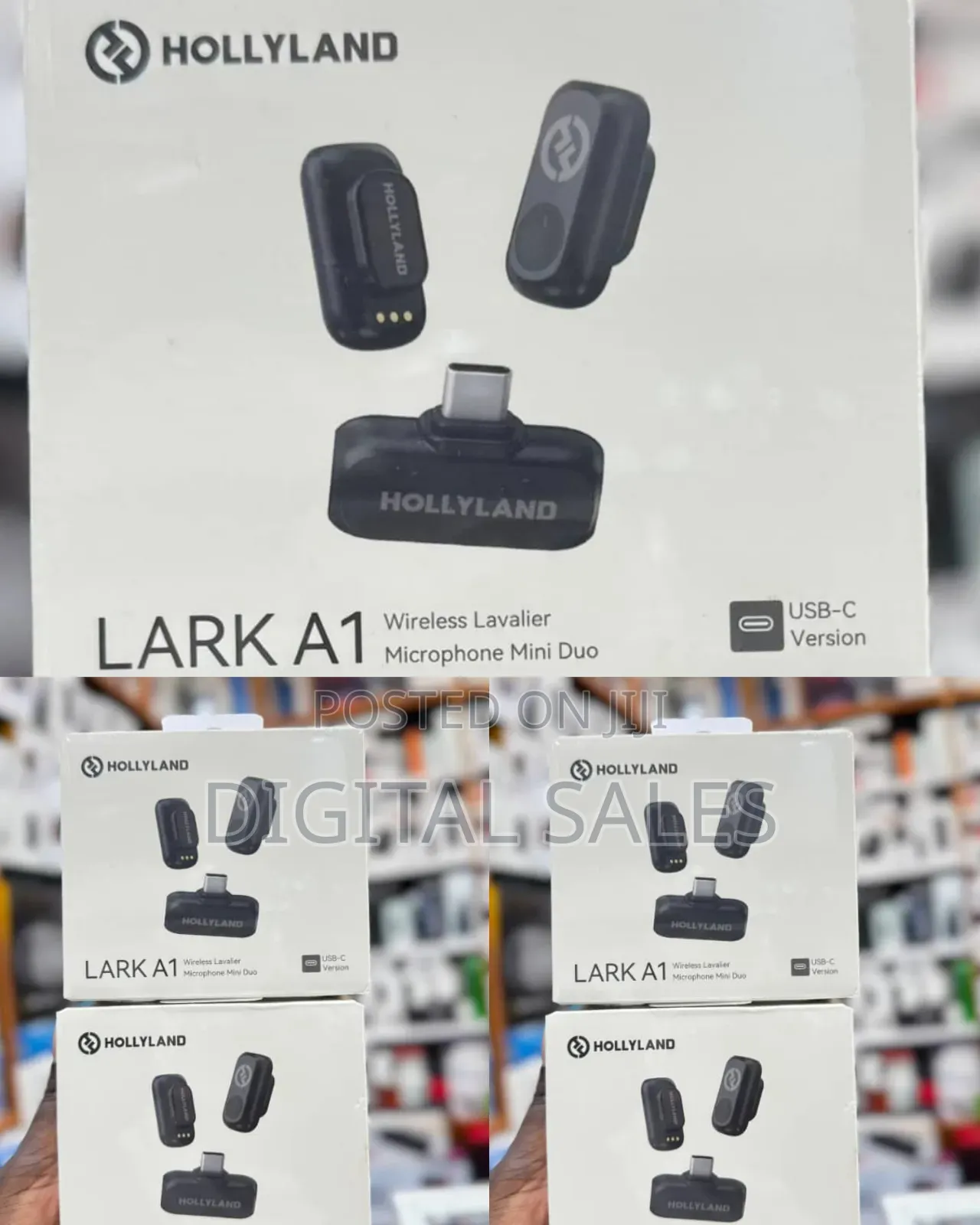 Hollyland Lark A1 Wireless Lavalier Microphone System