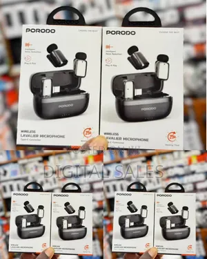 Porodo Wireless Lavalier Microphone