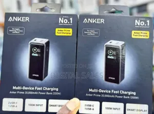 Anker Prime 12,000mah Power Bank (130w), Model A1335