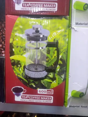 600ml Glass French Press Coffee And Tea Maker.