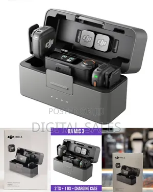 Dji Mic 3 Wireless Lavalier Mic 1tx 1rx 2tx 1rx Kit