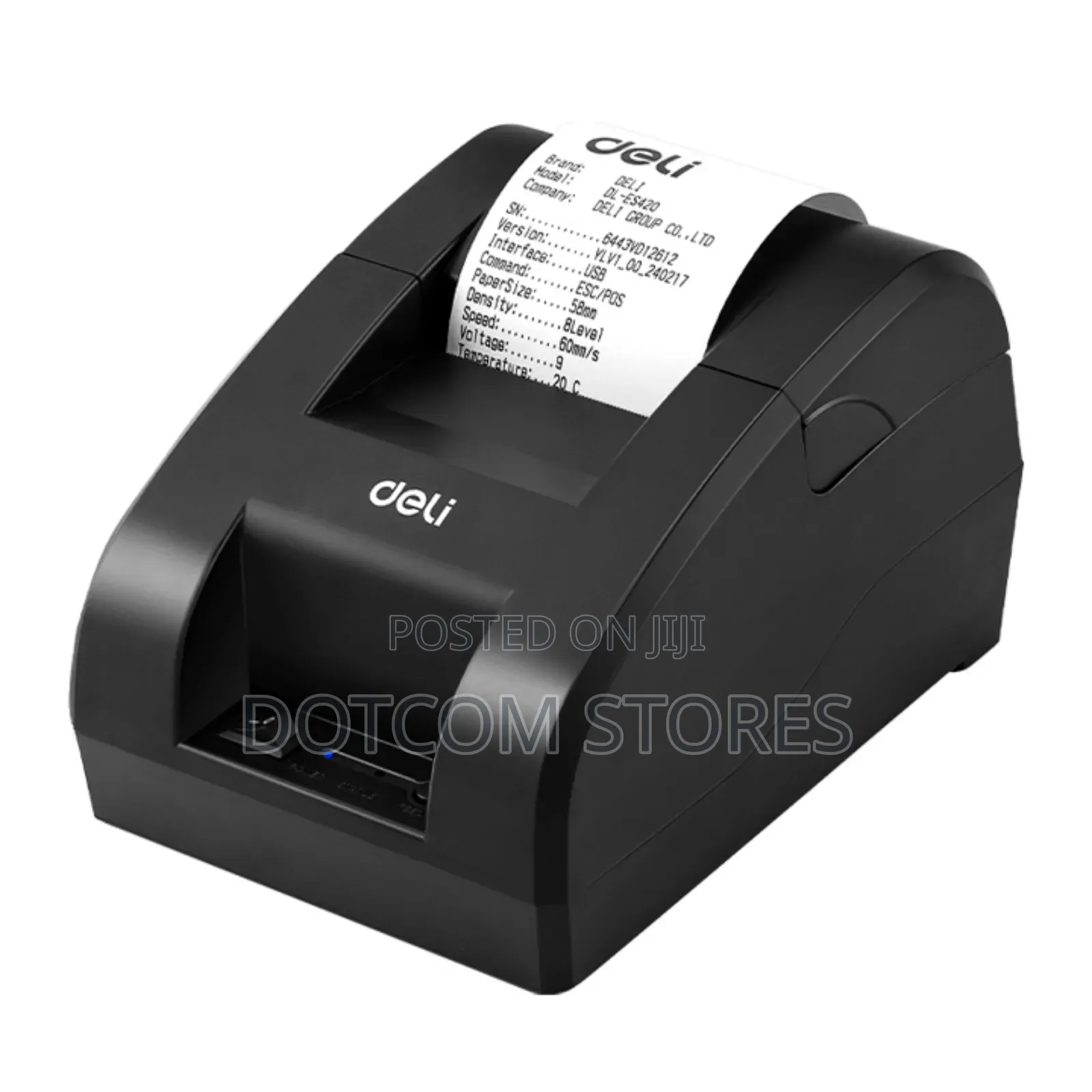 Model Es420. Deli Thermal Receipt Printer,