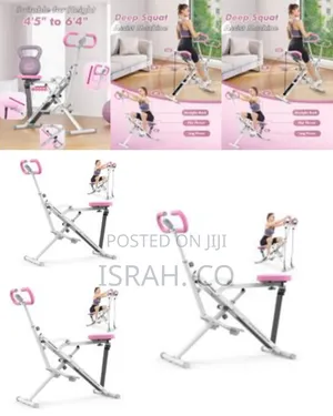 Sportsroyals Squat Machine Rowing Machine for Home 2 in 1 Rower