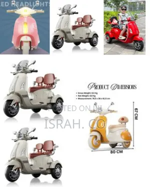 Creations Vintage Rechargeable Battery Operated Ride-on Scooter