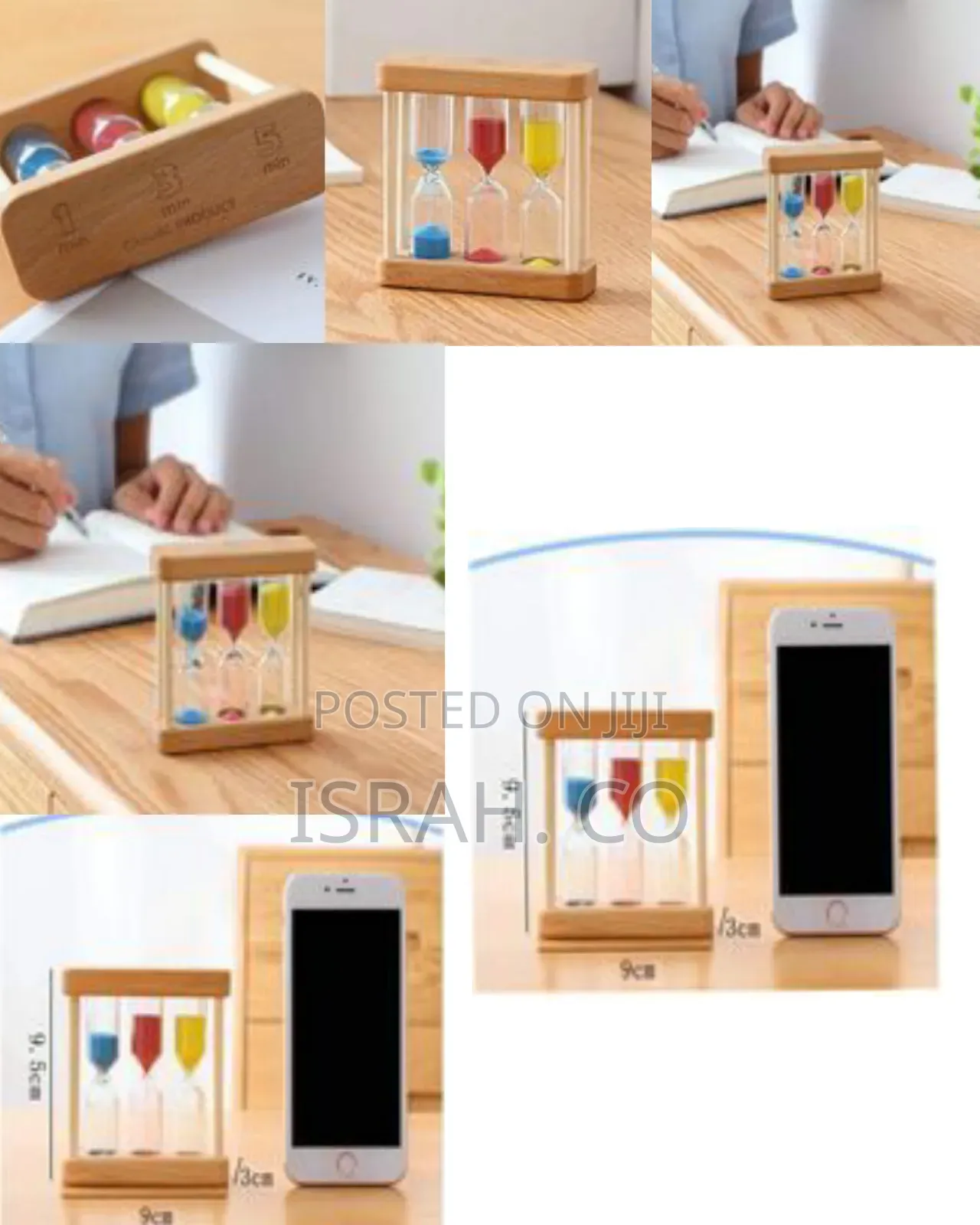 Hourglass Sand Timer Creative Mini 1/3/5 Minute Wooden Sand Glass