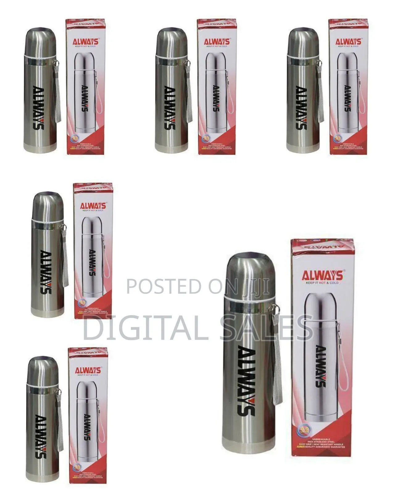 Always Stainless Steel Flask, 0.5l