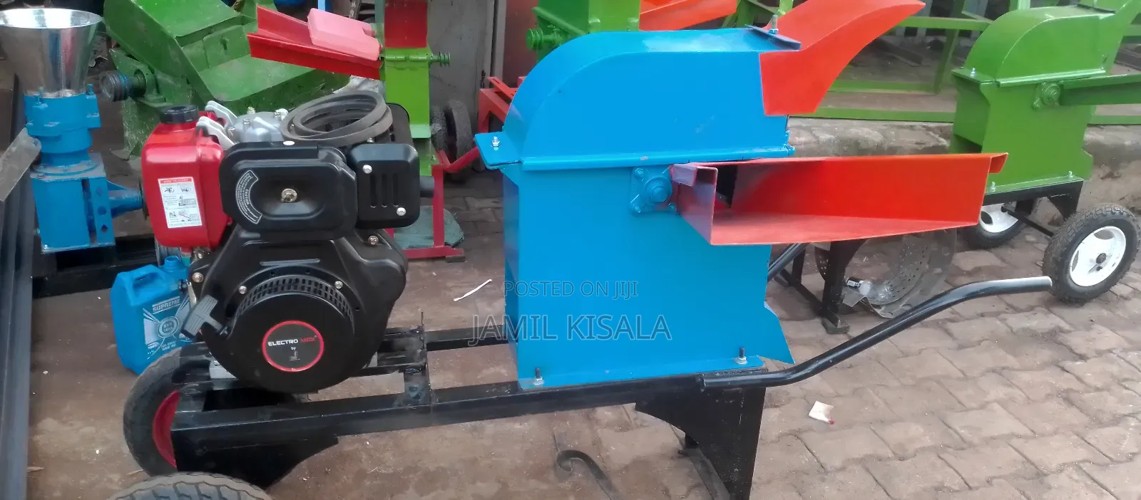 Chopper With 7hp Air Cool Diesel Engine