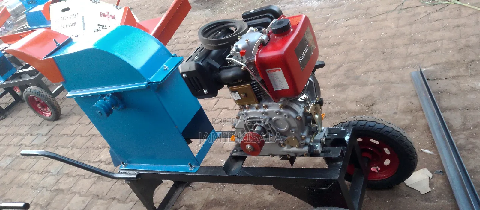 Chopper With 7hp Air Cool Diesel Engine