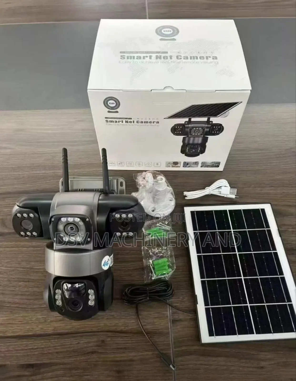 V380 Outdoor CCTV Solar Camera
