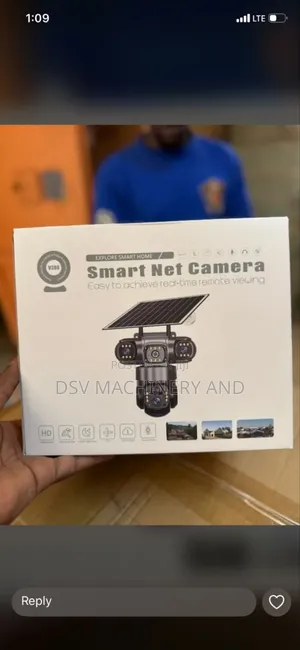 V380 Outdoor CCTV Solar Camera