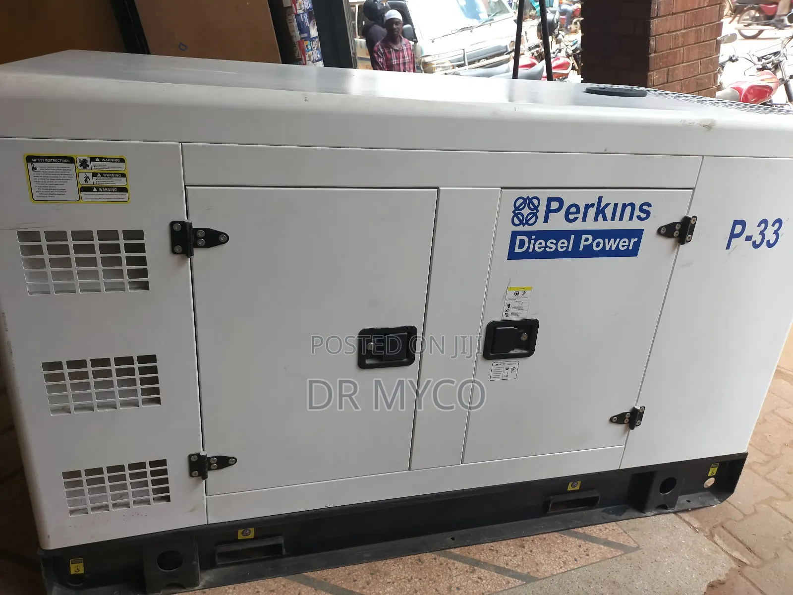 Silent Perkins 30kva Stand by Diesel Generator