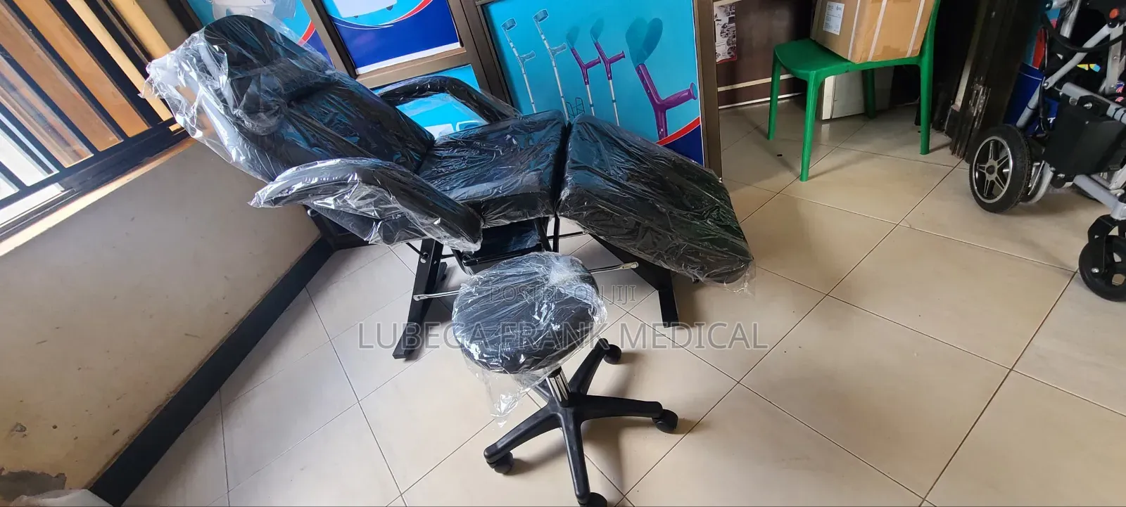 Massage Bed With a Stool Heavy Duty