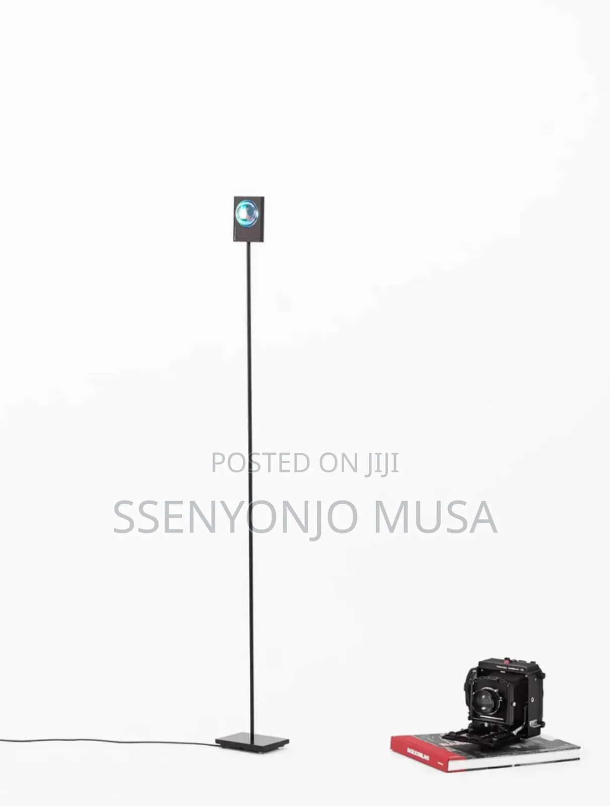 Modern RGB Sunset Floor Lamp – Dimmable Rainbow Ambient Light