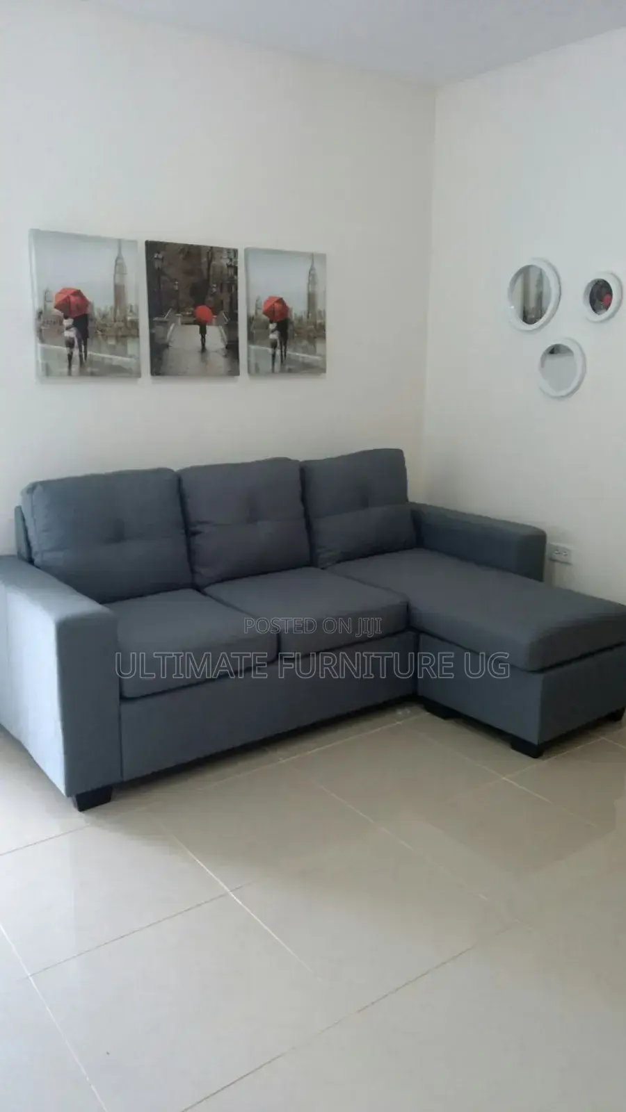L Shape Sofa High Density Mattress