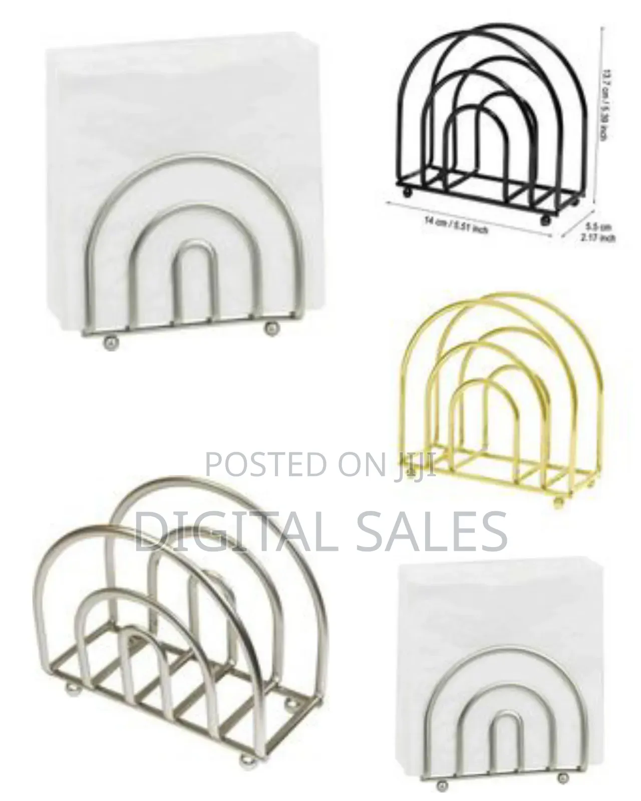 Modern Metal Napkin Holder
