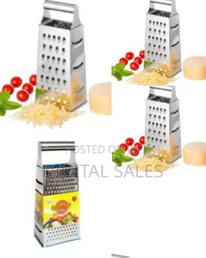 4 Sided Grater - Silver