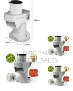 Commercial-Grade Electric Vegetable Slicer and Dicer