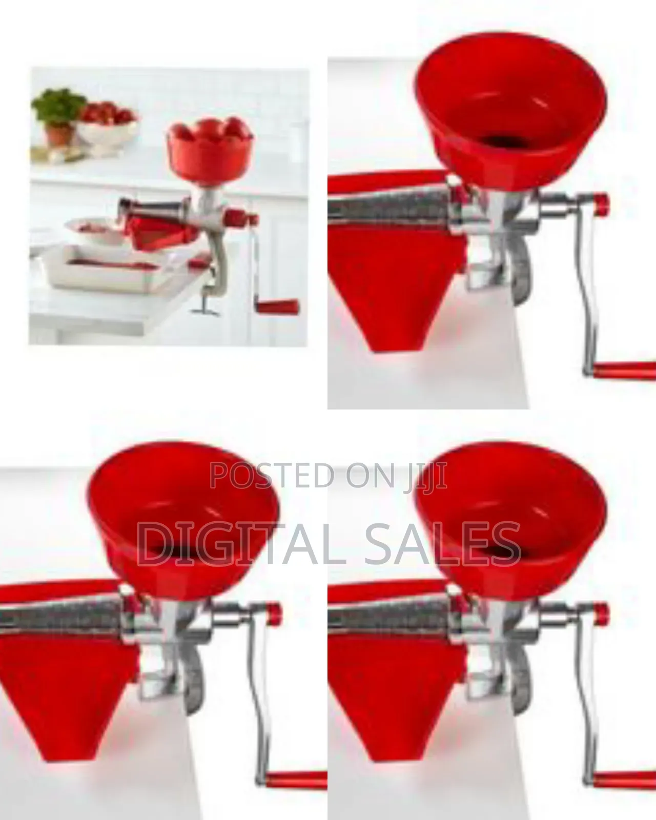Robust Manual Tomato Juicer