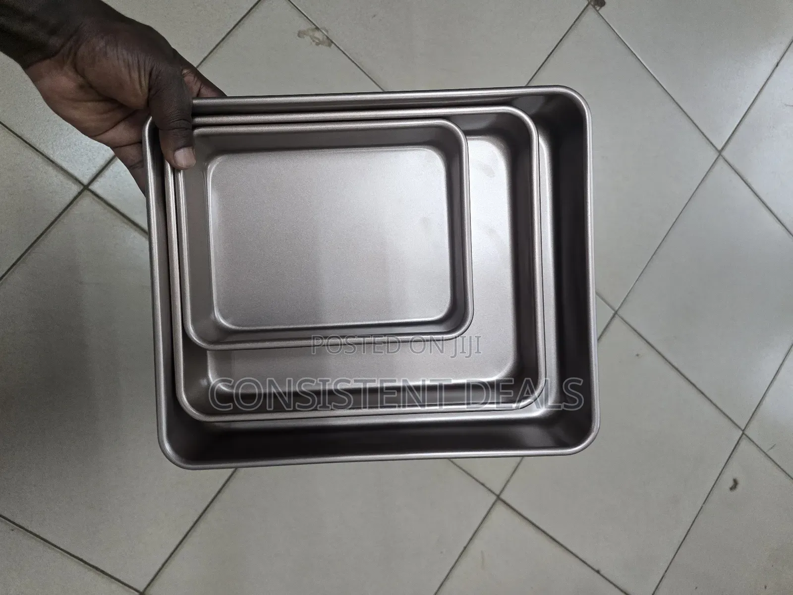 3pcs Kitchen Baking Trays