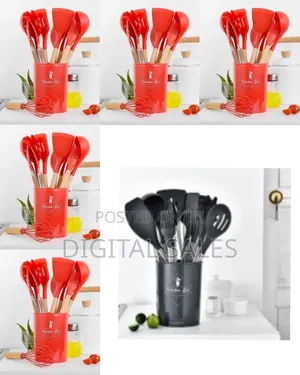 12-Piece Silicone Cooking Utensil Set
