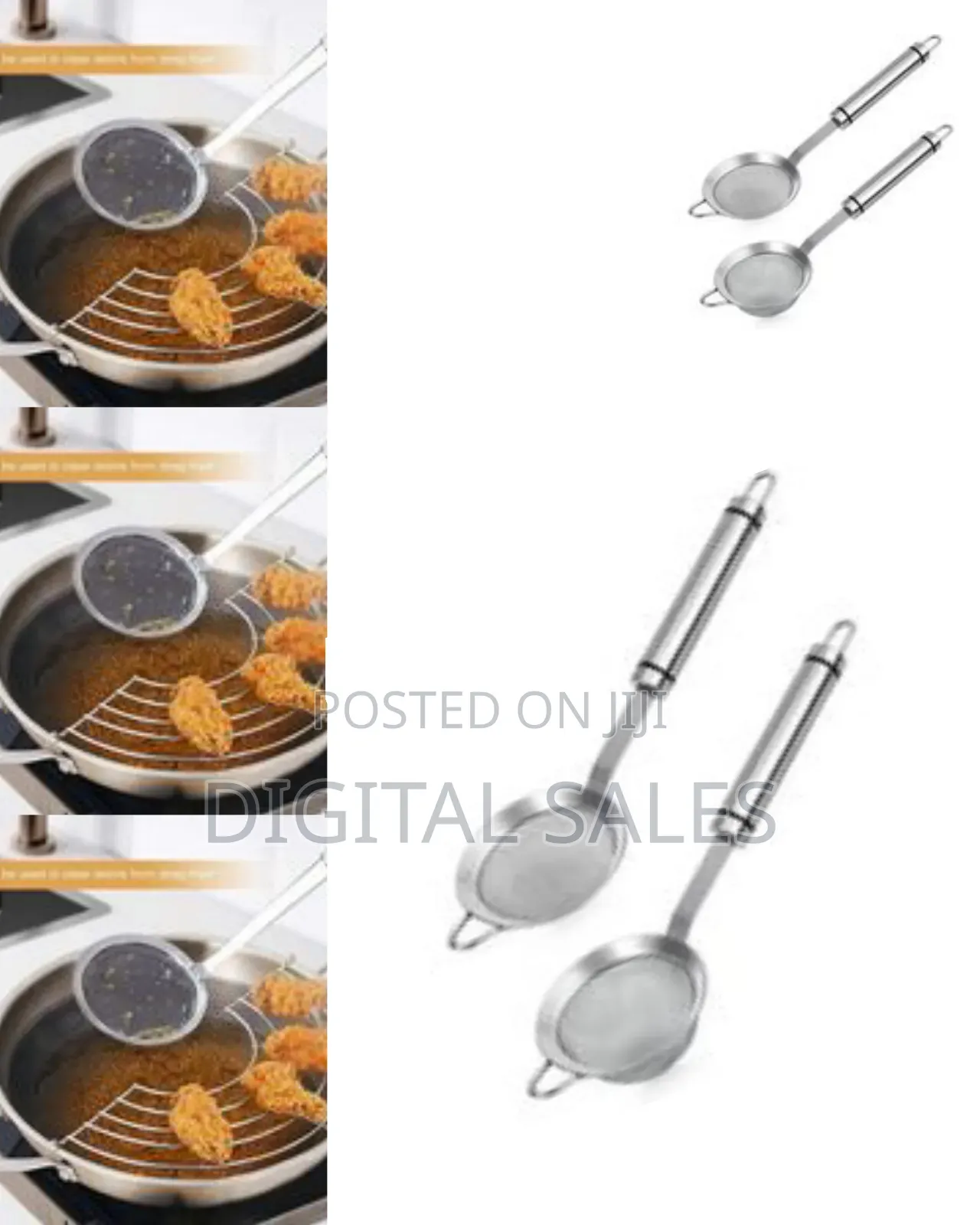 Set of 2 Stainless Steel Fine