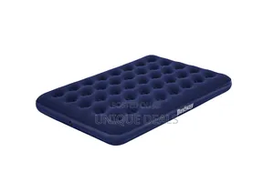 Bestway 5×6 Inflatable Flocked Air Mattress With Pump