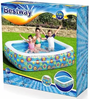 Bestway Inflatable Family Pool 229 X 152 X 56cm