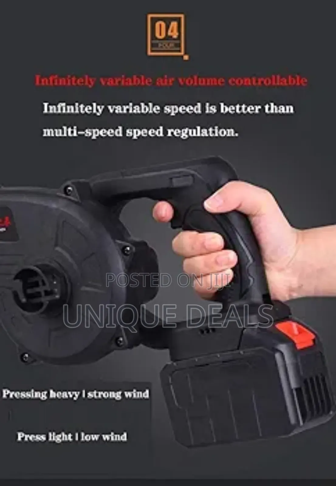 Rechargeable Aspirator Dust Blower