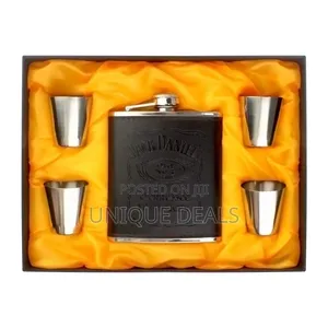 Hip Flask Set With Cups