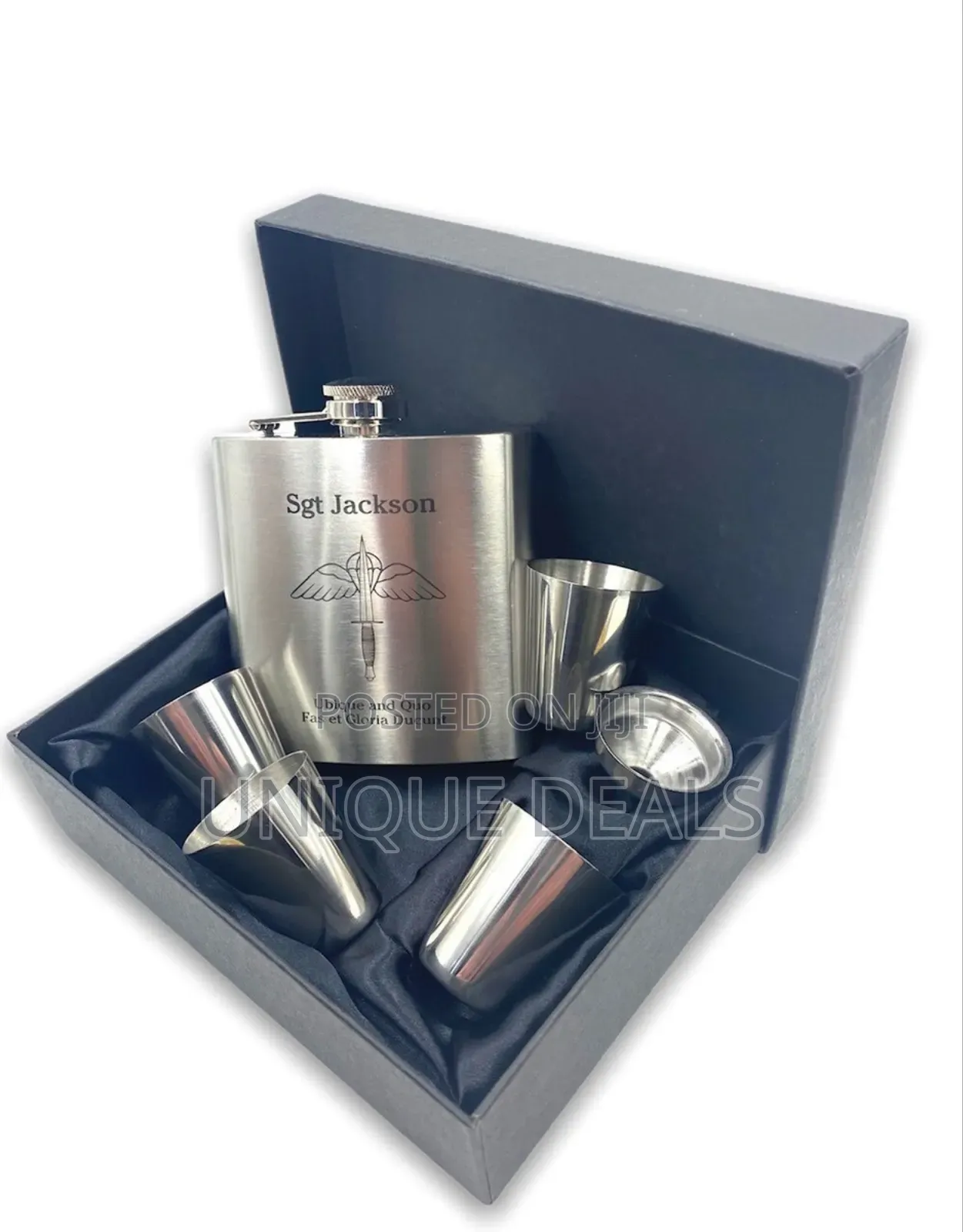 Hip Flask Set With Cups