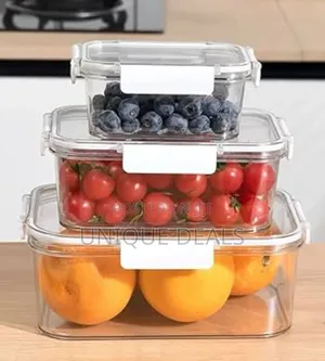 Clear Clear Acrylic Food Storage Containers